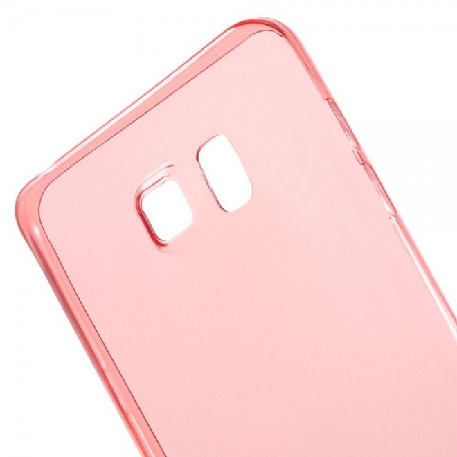 Samsung Galaxy Note 5 Ultradünnes, elastisches Plastik Case - rot