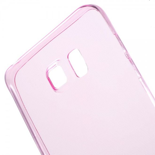Samsung Galaxy Note 5 Ultradünnes, elastisches Plastik Case - rosa