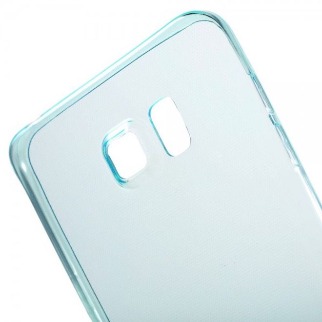 Samsung Galaxy Note 5 Ultradünnes, elastisches Plastik Case - hellblau