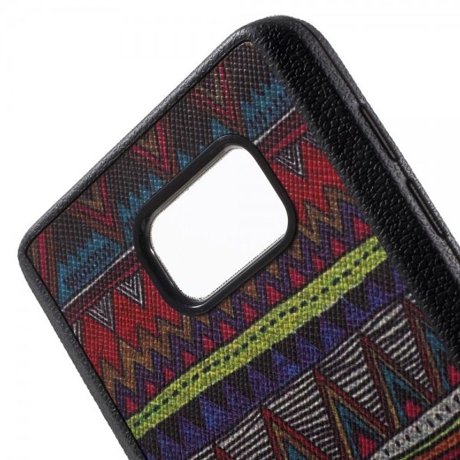 Samsung Galaxy Note 5 Elastisches Plastik Case mit Stammesmuster