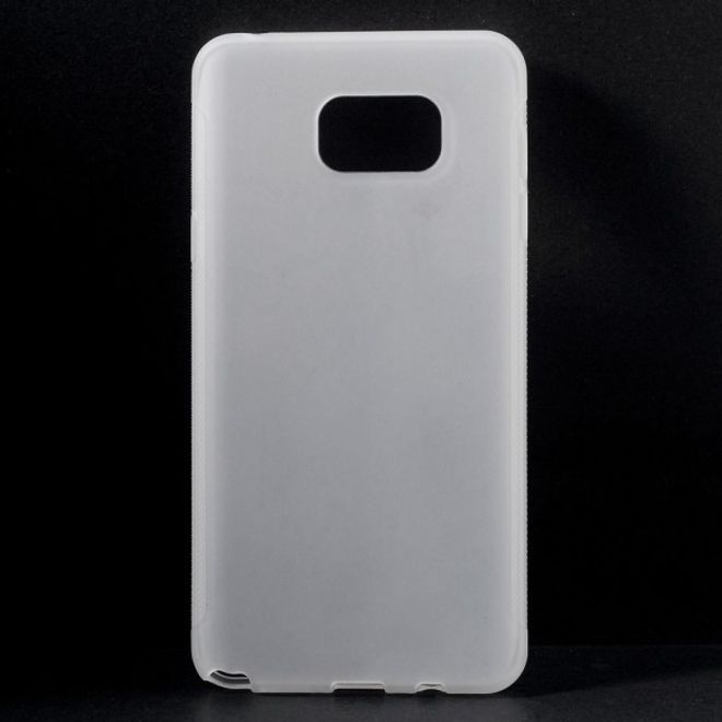 Samsung Galaxy Note 5 Rutschfestes, elastisches Plastik Case - transparent