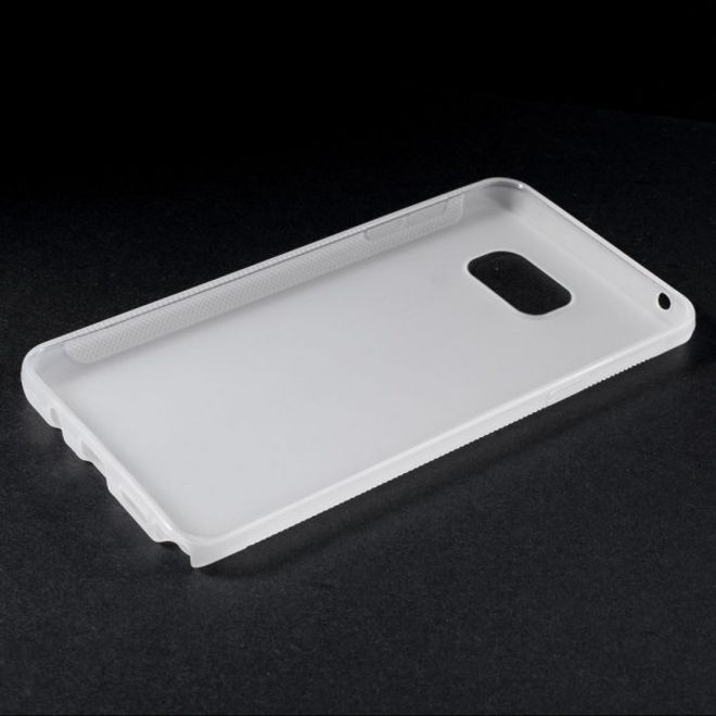 Samsung Galaxy Note 5 Rutschfestes, elastisches Plastik Case - transparent
