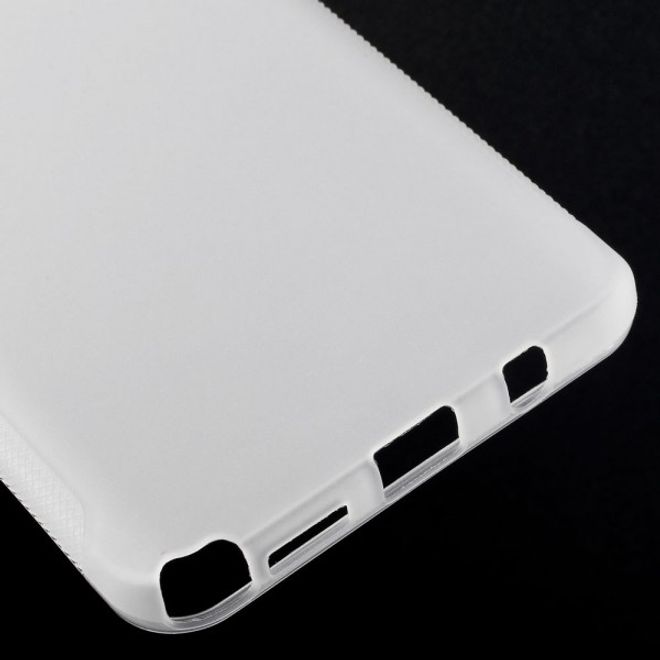 Samsung Galaxy Note 5 Rutschfestes, elastisches Plastik Case - transparent