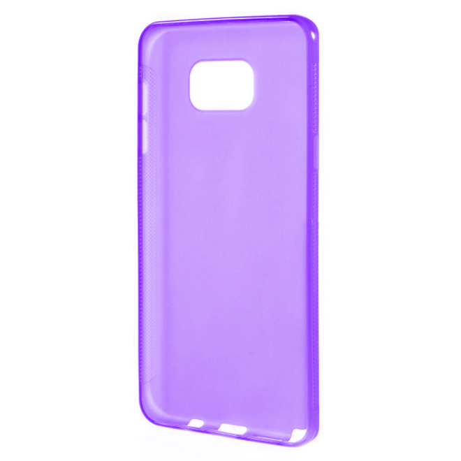 Samsung Galaxy Note 5 Rutschfestes, elastisches Plastik Case - purpur