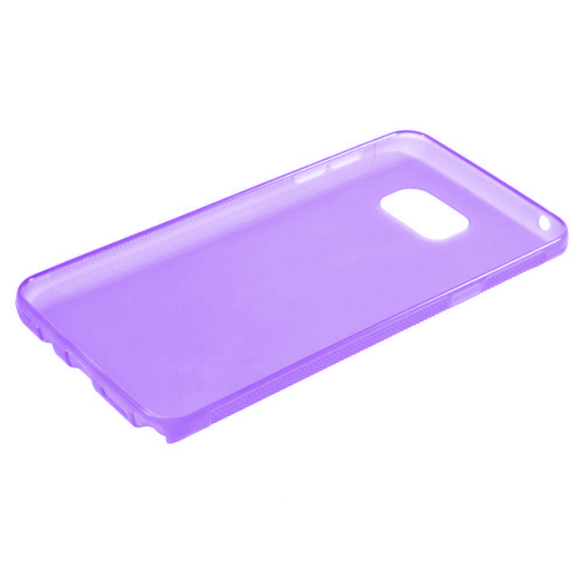 Samsung Galaxy Note 5 Rutschfestes, elastisches Plastik Case - purpur