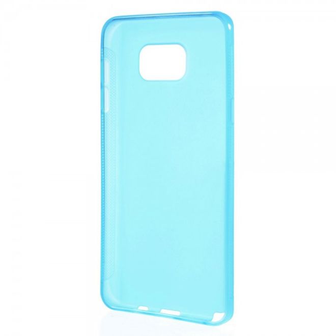 Samsung Galaxy Note 5 Rutschfestes, elastisches Plastik Case - blau