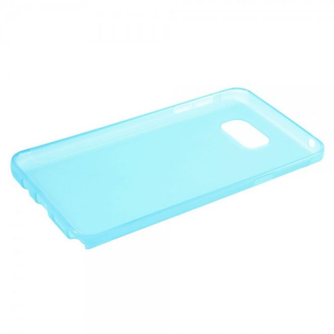 Samsung Galaxy Note 5 Rutschfestes, elastisches Plastik Case - blau