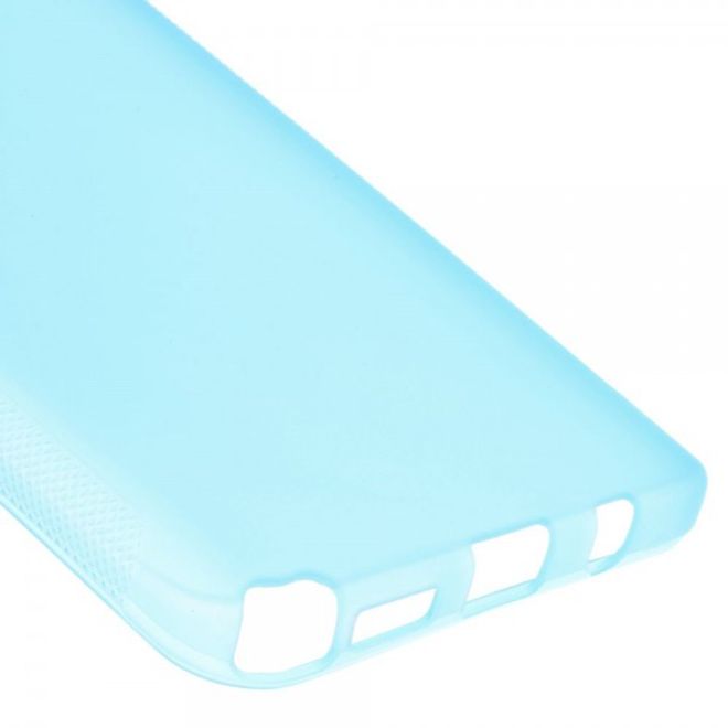 Samsung Galaxy Note 5 Rutschfestes, elastisches Plastik Case - blau