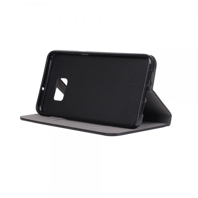 Galaxy S6 Edge Plus Zweifarbiges, stoffartiges Leder Case - kaffeefarben