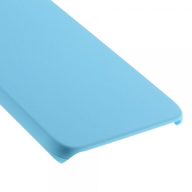 Galaxy S6 Edge Plus Gummiertes Hart Plastik Case - hellblau