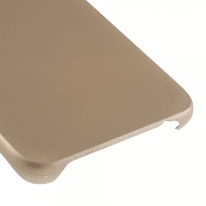 Galaxy S6 Edge Plus Gummiertes, rutschfestes Hart Plastik Case - champagnerfarben