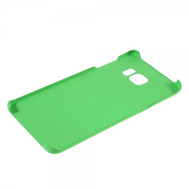 Galaxy S6 Edge Plus Gummiertes, rutschfestes Hart Plastik Case - grün