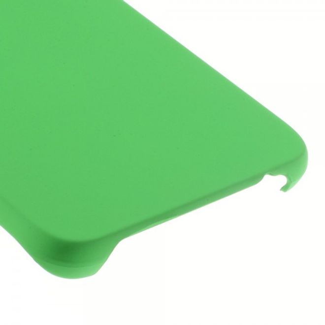 Galaxy S6 Edge Plus Gummiertes, rutschfestes Hart Plastik Case - grün