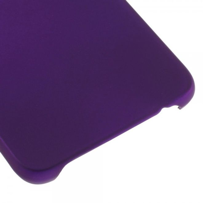 Galaxy S6 Edge Plus Gummiertes, rutschfestes Hart Plastik Case - purpur
