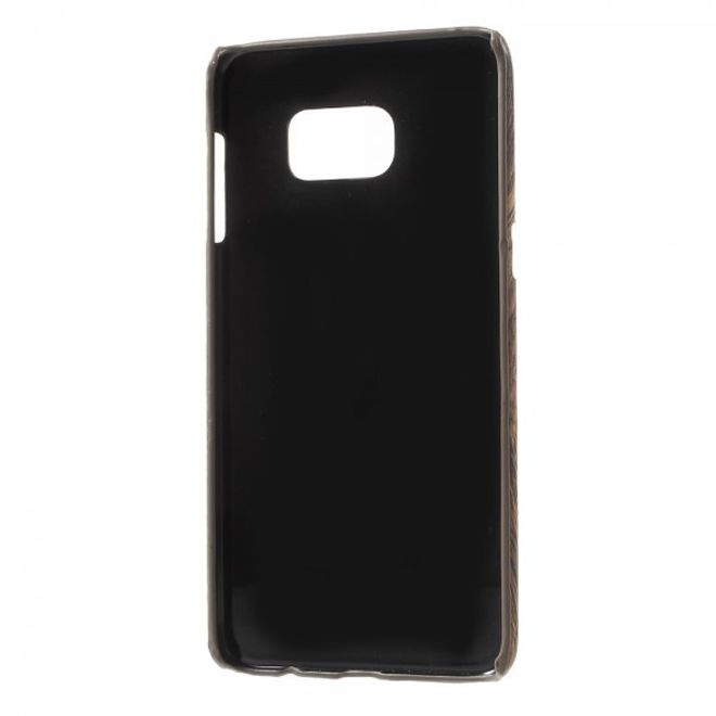 Galaxy S6 Edge Plus Hart Plastik Case mit Holzmaserung