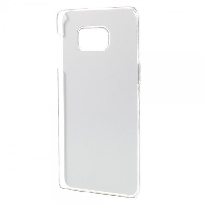 Galaxy S6 Edge Plus Hart Plastik Case im Metallic Look - purpur