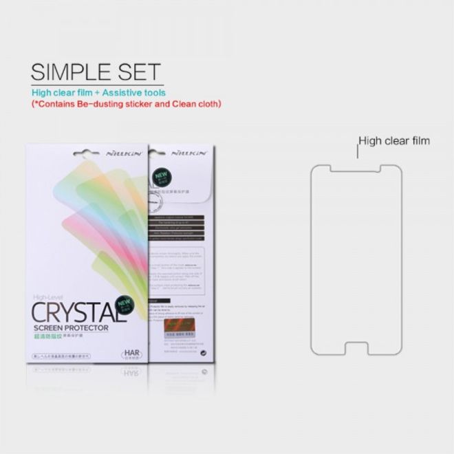 Samsung Galaxy Note 5 Schutzfolie mit Anti-Fingerabdruck Beschichtung von Nillkin