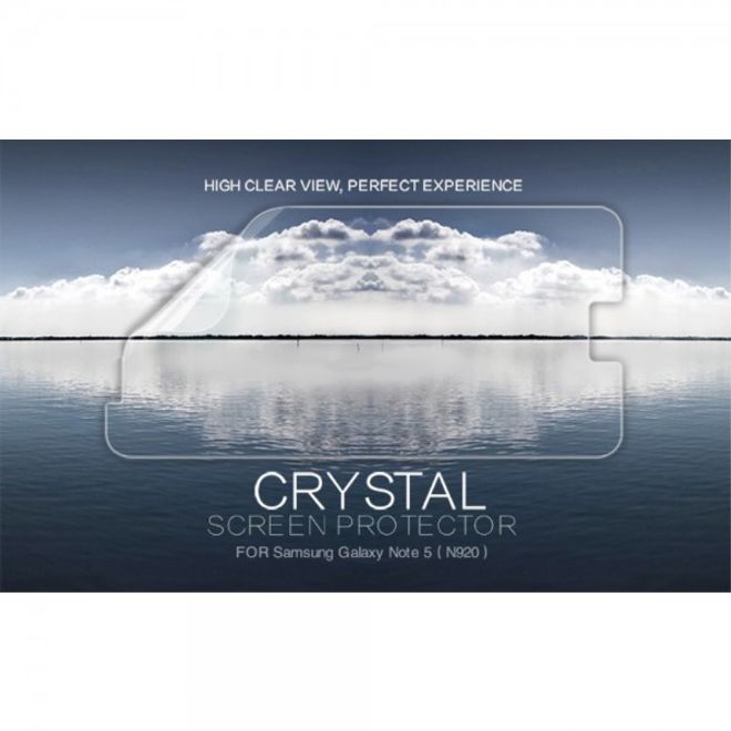 Samsung Galaxy Note 5 Schutzfolie mit Anti-Fingerabdruck Beschichtung von Nillkin