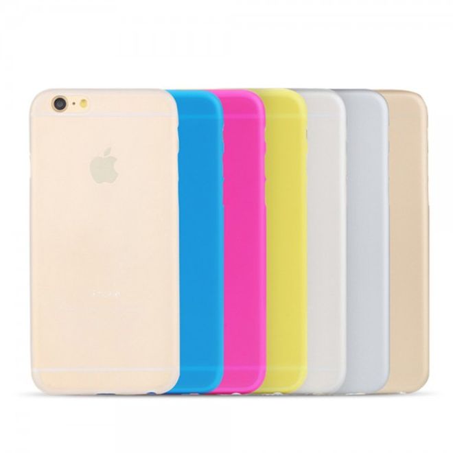 iPhone 6 Plus/6S Plus Totu Zero Series Super Slim Hart Plastik Case - gelb