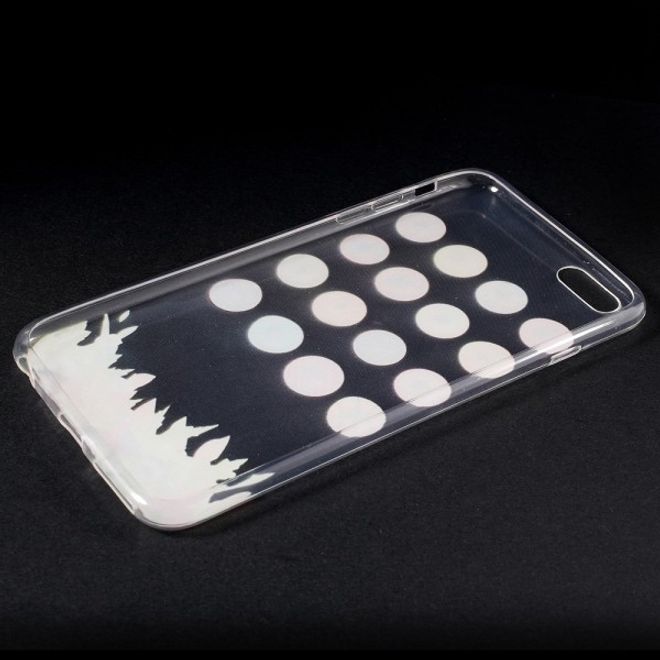 iPhone 6 Plus/6S Plus Dünnes, elastisches Plastik Case mit vielen kleinen Donuts