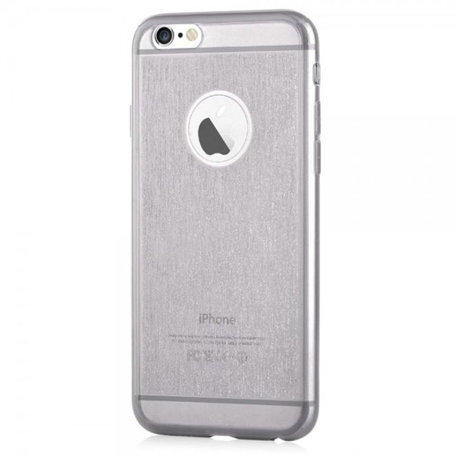 iPhone 6 Plus/6S Plus Elastisches, gebürstetes Plastik Case von Vouni - schwarz