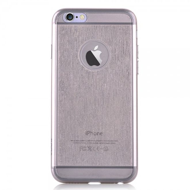 iPhone 6 Plus/6S Plus Elastisches, gebürstetes Plastik Case von Vouni - schwarz