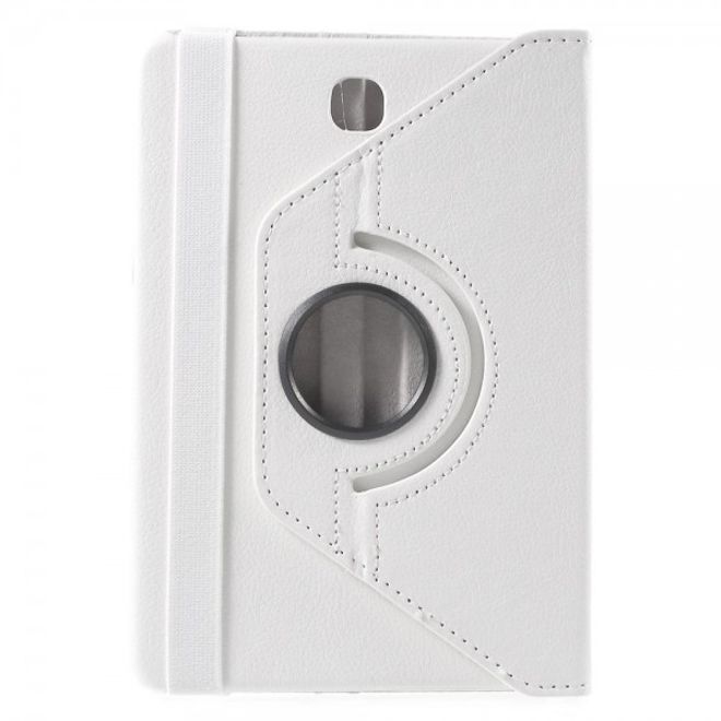 Samsung Galaxy Tab S2 8.0 Stabiles, 360° rotierbares Leder Flip Case - weiss