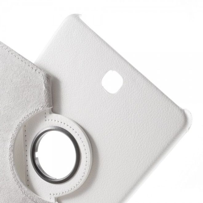 Samsung Galaxy Tab S2 8.0 Stabiles, 360° rotierbares Leder Flip Case - weiss