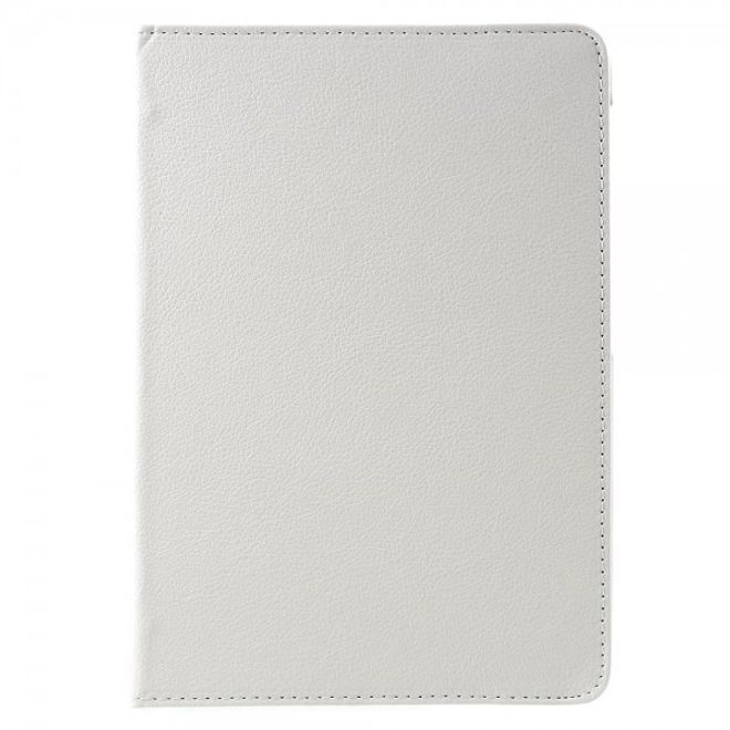 Samsung Galaxy Tab S2 9.7 Schlichtes, 360° rotierbares Leder Flip Case - weiss