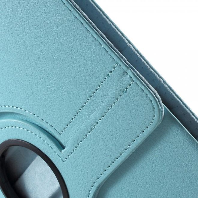 Samsung Galaxy Tab S2 9.7  Hülle - 360° rotierbares Case aus Leder - hellblau