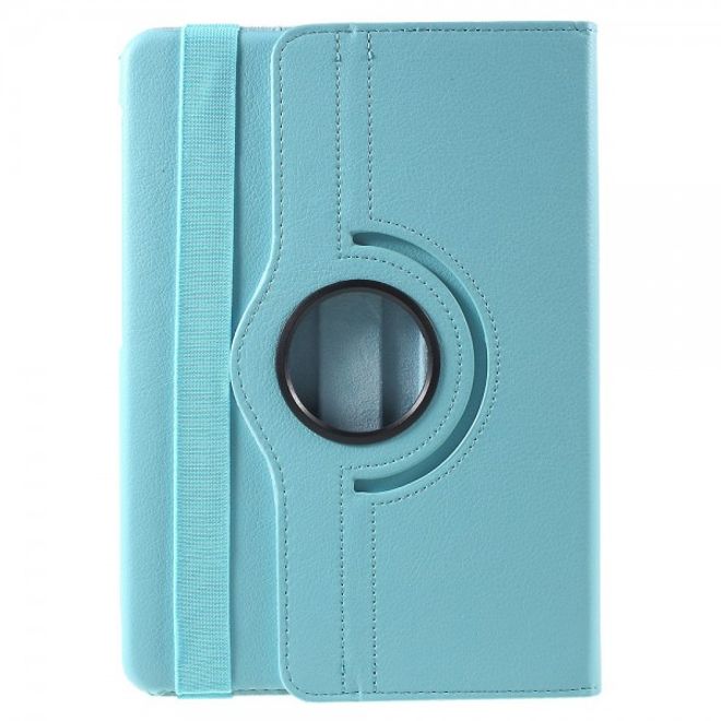 Samsung Galaxy Tab S2 9.7  Hülle - 360° rotierbares Case aus Leder - hellblau
