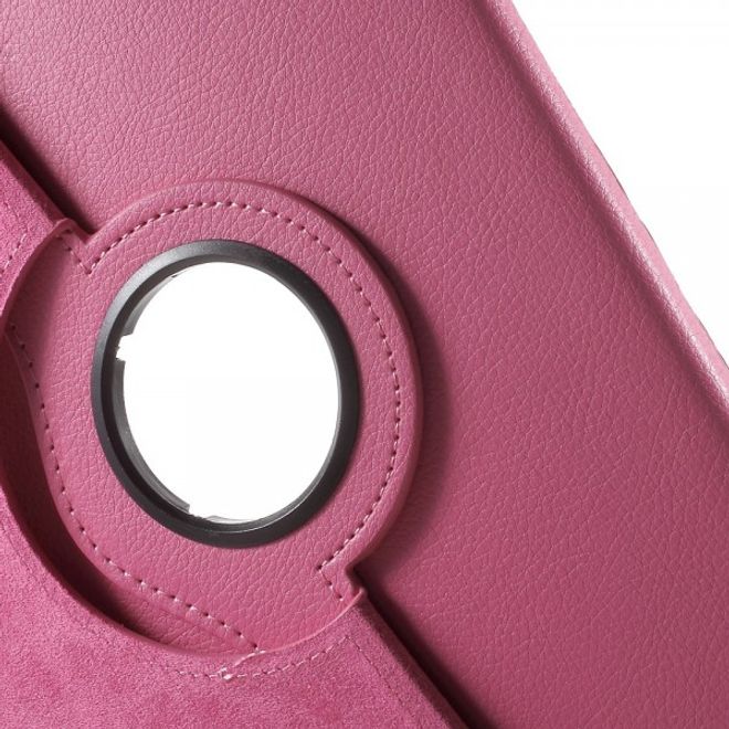 Samsung Galaxy Tab S2 9.7 Schlichtes, 360° rotierbares Leder Flip Case - rosa