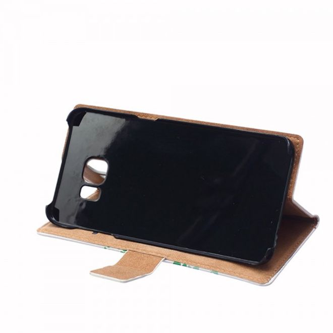 Galaxy S6 Edge Plus Leder Case mit schönem Kreismuster