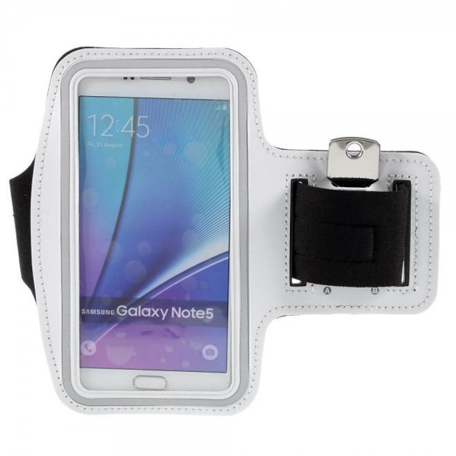 Galaxy S6 Edge Plus/Note 5 Sport Armband - weiss