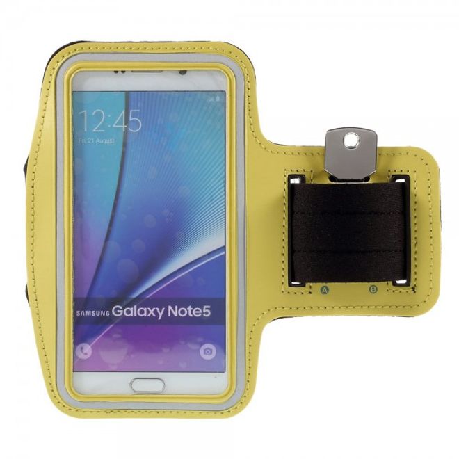 Galaxy S6 Edge Plus/Note 5 Sport Armband - gelb