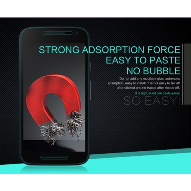 Motorola Moto G (3 Gen) Glas Anti-Explosions Schutzfolie aus gehärtetem von Nillkin mit Stärke H