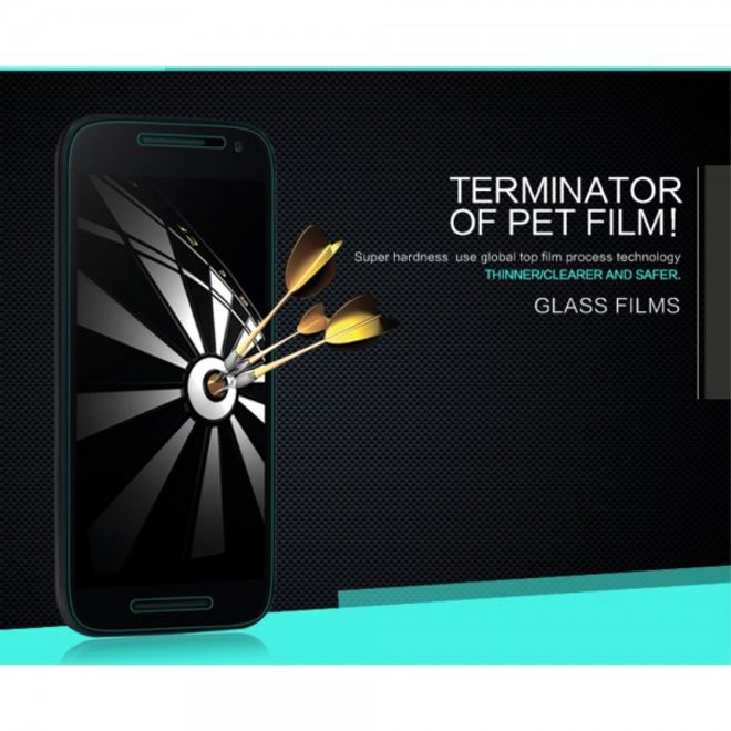 Motorola Moto G (3 Gen) Glas Anti-Explosions Schutzfolie aus gehärtetem von Nillkin mit Stärke H