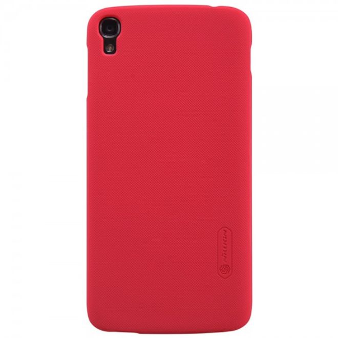 Nillkin - Alcatel One Touch Idol 3 5.5 Hülle - Plastik Case - Super Frosted Shield Series - rosa