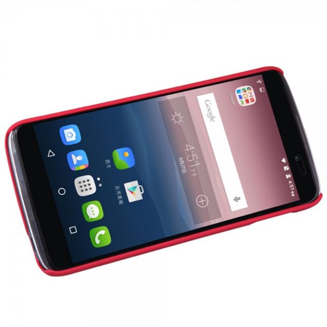 Nillkin - Alcatel One Touch Idol 3 5.5 Hülle - Plastik Case - Super Frosted Shield Series - rosa