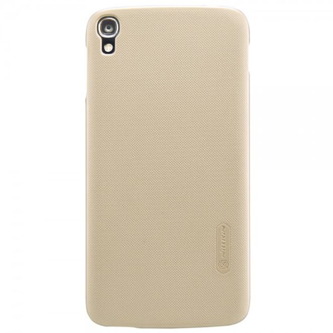 Nillkin - Alcatel One Touch Idol 3 5.5 Hülle - Plastik Case - Super Frosted Shield Series - gold