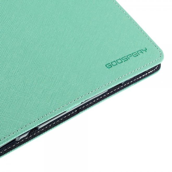 Goospery - Samsung Galaxy Tab S2 9.7 Hülle - Tablet Bookcover - Fancy Diary Series - mint/navy