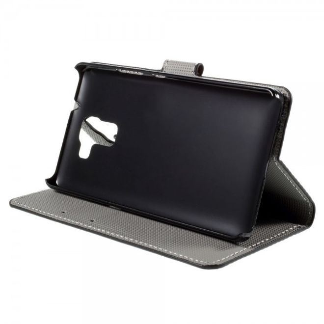 Huawei Honor 7 Leder Case mit USA Flagge retro-style