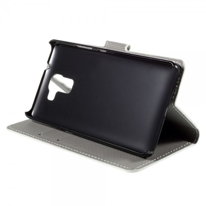 Huawei Honor 7 Leder Case mit Lotus Blumen