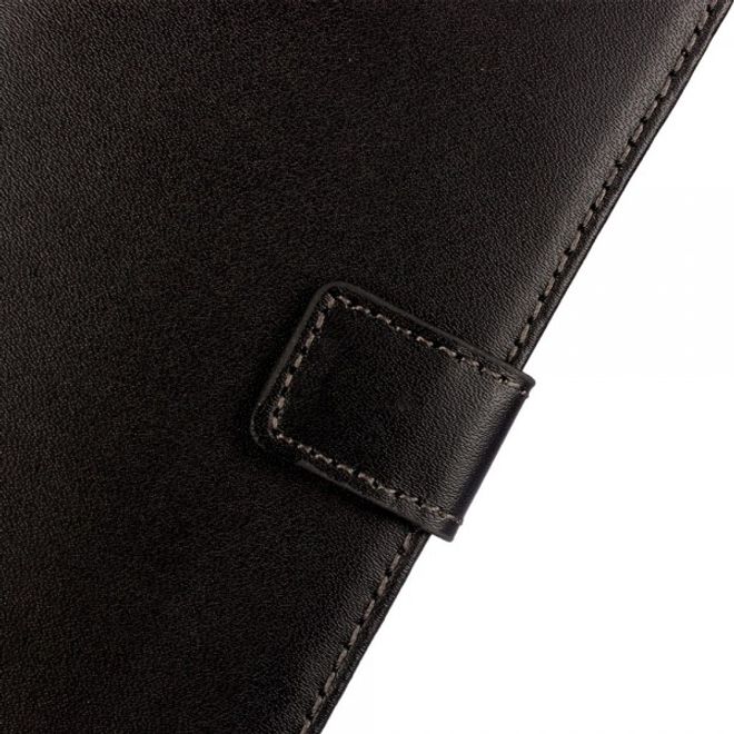 Huawei Honor 7 Echtes Spaltleder Case mit Standfunktion - schwarz