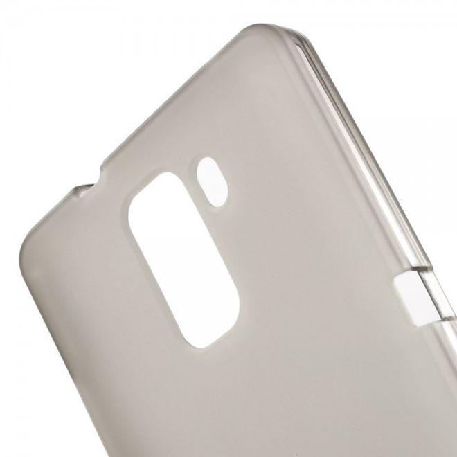Huawei Honor 7 Elastisches, mattes Plastik Case - grau