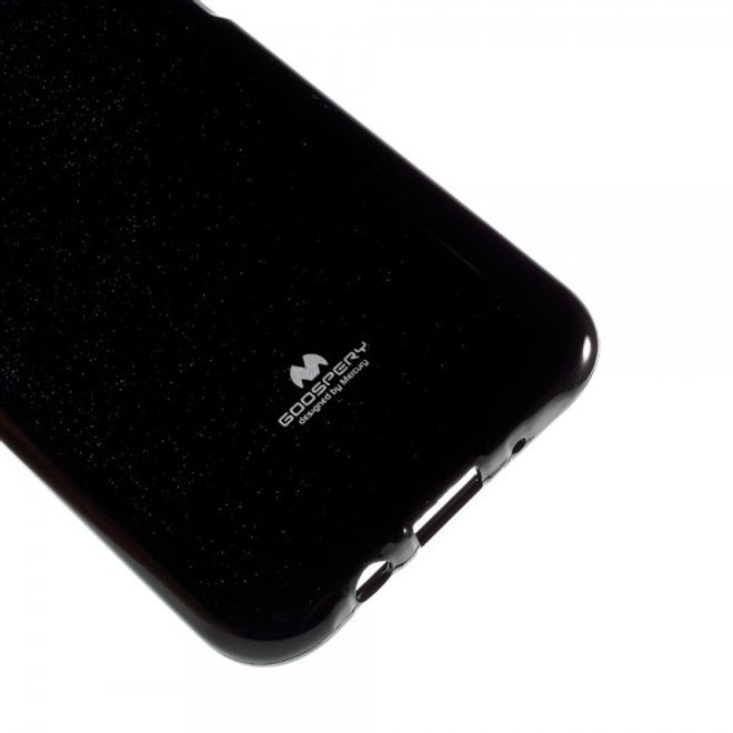 Goospery - Samsung Galaxy J5 (2015) Handy Hülle - TPU Soft Case - Pearl Jelly Series - schwarz