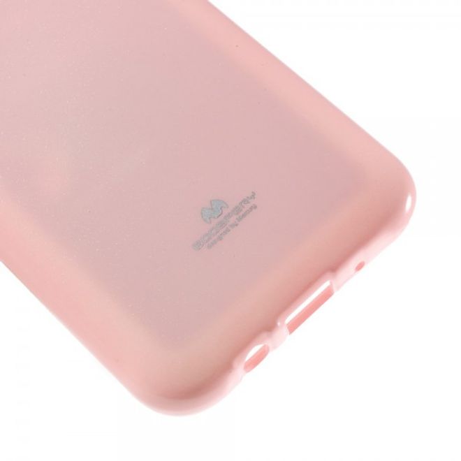 Goospery - Samsung Galaxy J5 (2015) Handy Hülle - TPU Soft Case - Pearl Jelly Series - rosa