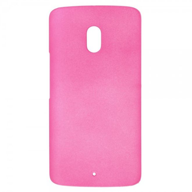 Motorola Moto X Play Gummiertes Hart Plastik Case - rosa