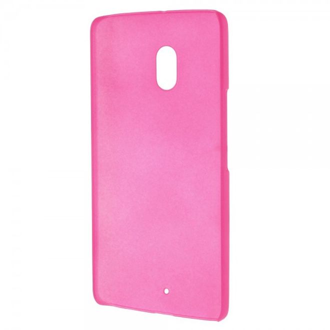 Motorola Moto X Play Gummiertes Hart Plastik Case - rosa