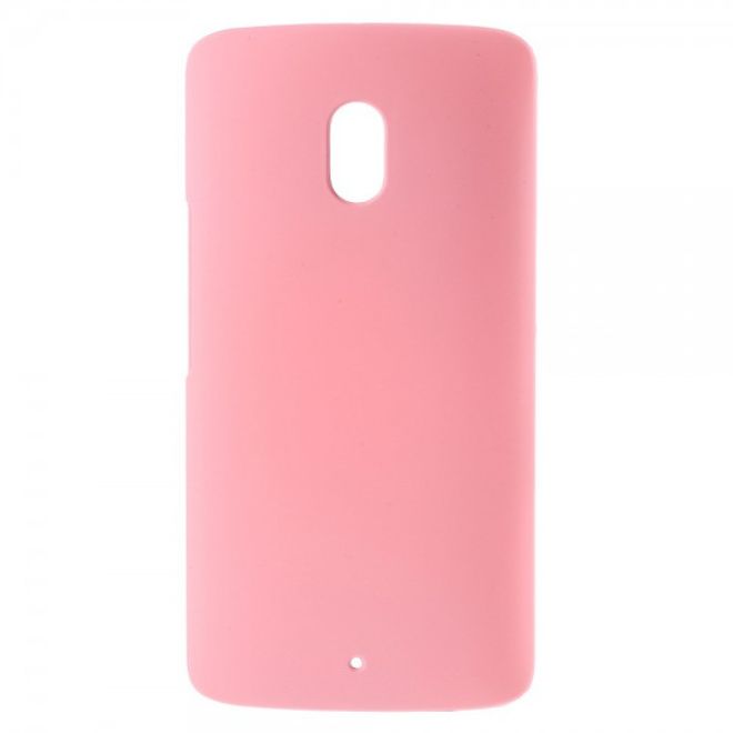 Motorola Moto X Play Gummiertes Hart Plastik Case - pink
